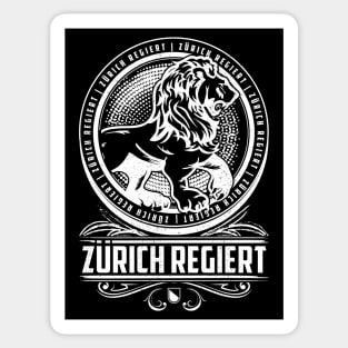 Zurich / Zürich Regiert Sticker